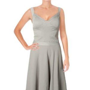 Ralph Lauren Cocktail satin midi dress 14 NWT